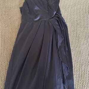 Lulu's Black Asymmetrical Dress